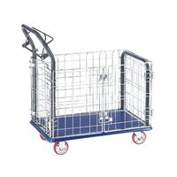 アズワン 観音扉型金網台車