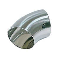 コンサス ヘルール継手 溶接45°エルボ 4S EQ-WS3-4S 1個 3-8351-12（直送品）