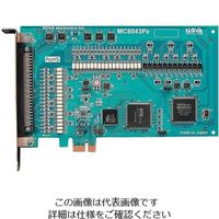 ノヴァエレクトロニクス モーションコントロールボード（PCI Expressバスタイプ） MC8043Pe 1個 3-8556-04（直送品）