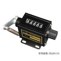 京北計器工業 ラチェット式回転計 左ハンドル 表示4桁 トップカミング RS204-44 1台 3-8769-04（直送品）