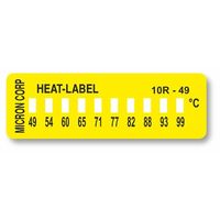 アイピー技研 ヒートラベル(不可逆性)10点表示 1箱(10枚入) 10R-49 1箱(10枚) 3-8771-02（直送品）