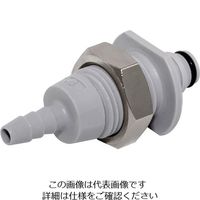 CPC ノンスピルカップリング インサート(パネルマウントタイプ) 3.2mm NS1D420212 1個 3-9827-07（直送品）