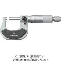 アズワン 標準外側マイクロメーター（測定範囲0～25mm） SOM025 1個 4-577-01（直送品）