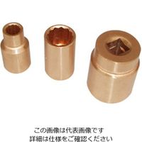 バックスノ 防爆ソケット 17mm RB4S-17 1個 61-9571-92（直送品）