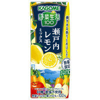 カゴメ 野菜生活100 瀬戸内レモンミックス 195ml 1箱（24本入）