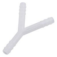 アズワン PVDFチューブコネクター(Y型) 10個入 8712-0006 1袋(10個) 3-8178-02（直送品）