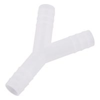 アズワン PVDFチューブコネクター(Y型) 10個入 8712-0014 1袋(10個) 3-8178-05（直送品）