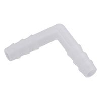 アズワン PVDFチューブコネクター(L型) 10個入 8713-0006 1袋(10個) 3-8179-02（直送品）
