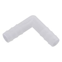 アズワン PVDFチューブコネクター(L型) 10個入 8713-0010 1袋(10個) 3-8179-04（直送品）