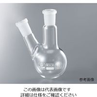 アズワン 二つ口丸フラスコ 250mL 1個 3-8268-06（直送品）