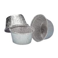 アズワン アルミコンテナ(丸型) Φ64×Φ51×13mm 100個入 3-8512-01 1箱(100個)（直送品）