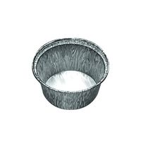 アズワン アルミコンテナ(丸型) Φ80×Φ56×34mm 100個入 3-8512-02 1箱(100個)（直送品）