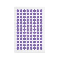 アズワン クライオドット Φ9mmタイプ ラベンダー 104ドット×5シート入 LT-9LA 1袋(520ドット) 3-8723-10（直送品）