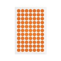 アズワン クライオドット Φ11mmタイプ オレンジ 77ドット×6シート入 LT-11OR 1袋(462ドット) 3-8724-12（直送品）