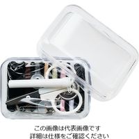 KAWAGUCHI ソーイングセット 透明 13-278 1セット 3-9036-03（直送品）