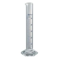 アズワン メスシリンダー(青目盛) 50mL 3-9179-04 1個（直送品）