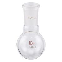 アズワン 共通摺合丸底フラスコ(硼珪酸ガラスー1) 100mL 29/42 3-9641-08 1個（直送品）