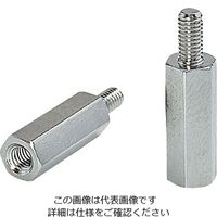 M・Y・G 六角オネジ・メネジスペーサー（Mタイプ） ステンレス 10個入 MU8-100 1袋（10個） 3-9671-21（直送品）