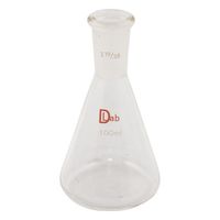 アズワン 共通摺合三角フラスコ(硼珪酸ガラスー1) 100mL 19/38 3-9674-09 1個（直送品）