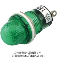 アズワン ネオン球(抵抗内蔵型) 緑 3-972-02 1個（直送品）