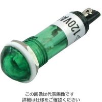 アズワン ネオン球(抵抗内蔵型) 緑 3-975-02 1個（直送品）