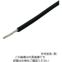 アズワン フッ素樹脂電線 黄 4-226-03 1本（直送品）