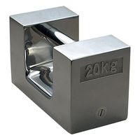 大正天びん製作所 枕型分銅 20kg JCSS校正証明書付 F2RS-20KA 1個 2-470-01-20（直送品）