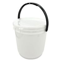 伸和 密閉バケツ・ミニ(丸) 15L 2-8641-04 1個（直送品）