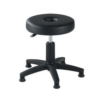 伸和 円座固定脚チェアー 3-5945-02 1個(1脚)（直送品）