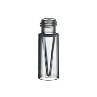 アズワン オートサンプラー用プラスチックバイアル 0.3mL 100本入 4008262 1袋(100本) 3-9524-02（直送品）