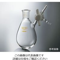 コスモスビード 茄子形シュレンク（Eタイプ・テフロン（R）コック） 摺合29/42 200mL 7011-03-4 1個 3-9594-03（直送品）
