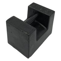 アズワン 枕型分銅(鋳鉄製) PWM10 1個 3-9950-02（直送品）