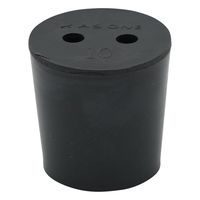 アズワン 穴付きゴム栓(バイトン(R)栓) 10号 4-390-03 1個（直送品）