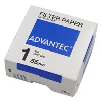 アドバンテック東洋 定性濾紙 No.1 100枚入 00011055 1箱(100枚) 4-903-05（直送品）