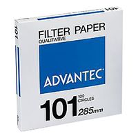 アドバンテック東洋 定性濾紙 No.101 100枚入 00101285 1箱(100枚) 4-905-20（直送品）