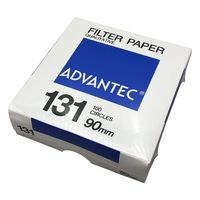 アドバンテック東洋 定性濾紙 No.131 100枚入 00131090 1箱(100枚) 4-906-10（直送品）