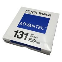 アドバンテック東洋 定性濾紙 No.131 100枚入 00131150 1箱(100枚) 4-906-14（直送品）