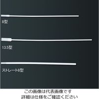 フロンケミカル 回転子取り出し棒（フッ素樹脂製） 8型 1本 7-225-12（直送品）