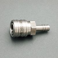 エスコ 6mm タケノコ型ソケット(ステンレス製/ワンプッシュ) EA140GT-206 1個（直送品）