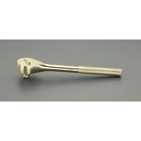 エスコ 3/4”DRx320mm ラチェットハンドル EA643FH-6 1個（直送品）