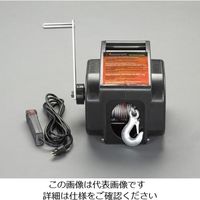 エスコ DC12V/ 907kg 電動ウィンチ(直流) EA840DK-32 1台（直送品）