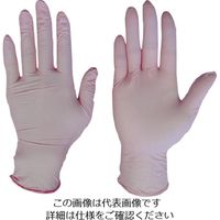 川西工業 川西 ニトリル使いきり手袋粉無250枚入ピンクSサイズ 2061P-S 1箱(250枚) 102-6076（直送品）
