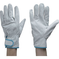 東和コーポレーション トワロン 豚表革手袋 クレストマジックテープ付 LL 486-LL 1双 857-1741（直送品）