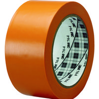 スリーエム ジャパン 3M ラインテープ 764 オレンジ 50.8mm×32.9m ORA 50X32 1巻 116-2409（直送品）