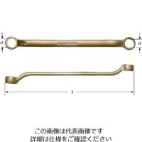Ampco 防爆ダブルボックスエンドレンチ19x22mm AC1922B 1丁 102-6353（直送品）