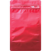 生産日本社 セイニチ 「ラミジップ」 アルミカラースタンドタイプ 赤 160× AL-1216R 1袋(50枚) 102-6027（直送品）