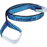 オールセーフ allsafe オールセーフスリングベルト3E25x4.5m スカイブルー AS3E25-45 1本 110-9164（直送品）