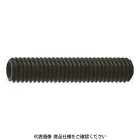 トラスコ中山 TRUSCO 六角穴付止めねじ 平先 黒染め M6×20 50本入 B63-0620 1パック(50本) 116-2573（直送品）