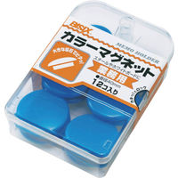 使用不可ミツヤ（mitsuya） ミツヤ カラーマグネット#40青12個 M20346 BX3-50-BU 1パック（12個） 115-5291（直送品）