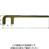 Ampco Ampcoスイス 防爆バルブウィールフック角型350mm CX1300B 1丁 102-6437（直送品）